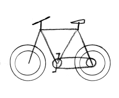 Drawing A Bike Easy